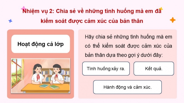 Giáo án điện tử Hoạt động trải nghiệm 5 chân trời bản 2 Chủ đề 1 Tuần 3