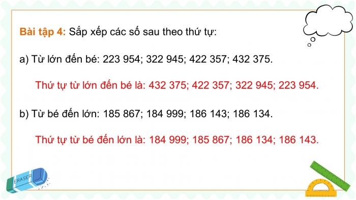 Giáo án điện tử Toán 5 cánh diều Bài 1: Ôn tập về số tự nhiên