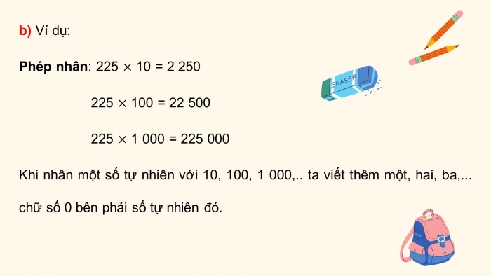 Giáo án điện tử Toán 5 cánh diều Bài 2: Ôn tập về các phép tính với số tự nhiên