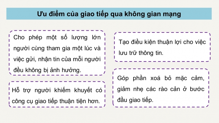 Giáo án điện tử Tin học ứng dụng 12 cánh diều Bài: Giao tiếp và tính nhân văn trong ứng xử trên không gian mạng