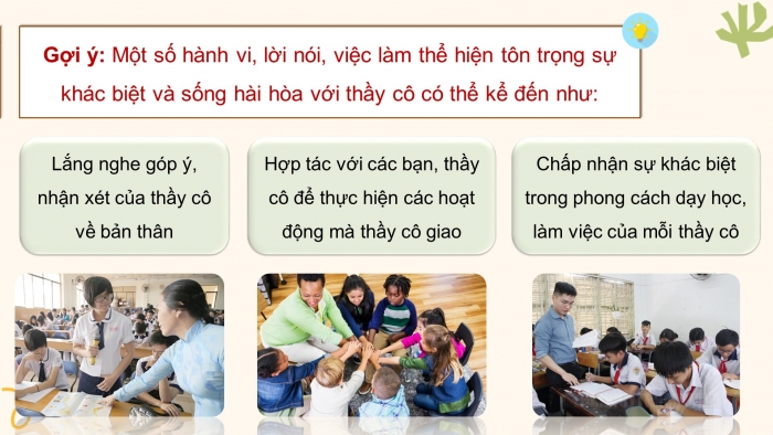 Giáo án điện tử Hoạt động trải nghiệm 9 Kết nối chủ đề 1 tuần 1