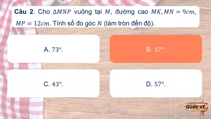 Giáo án điện tử Toán 9 cánh diều Bài tập cuối chương IV