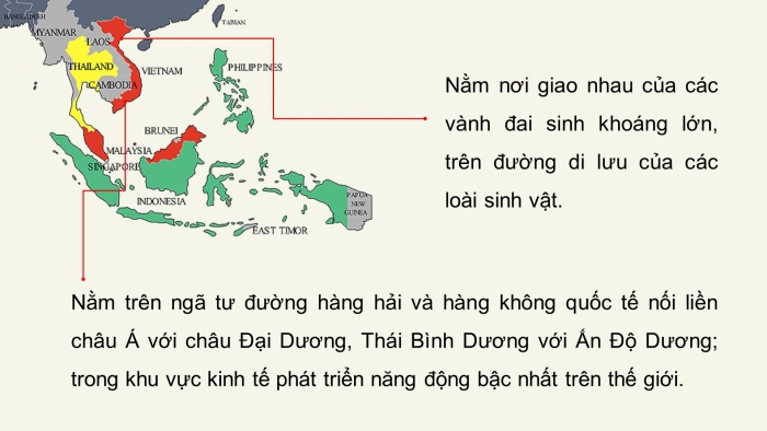 Giáo án điện tử Địa lí 12 kết nối Bài 1: Vị trí địa lí và phạm vi lãnh thổ