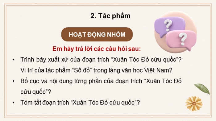 Giáo án điện tử Ngữ văn 12 kết nối Bài 1: Xuân Tóc Đỏ cứu quốc (Trích Số đỏ – Vũ Trọng Phụng)