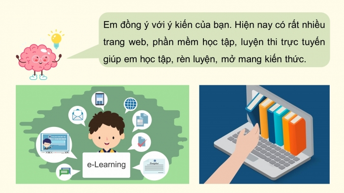 Giáo án điện tử Tin học 5 chân trời Bài 1: Máy tính có thể giúp em làm những việc gì?