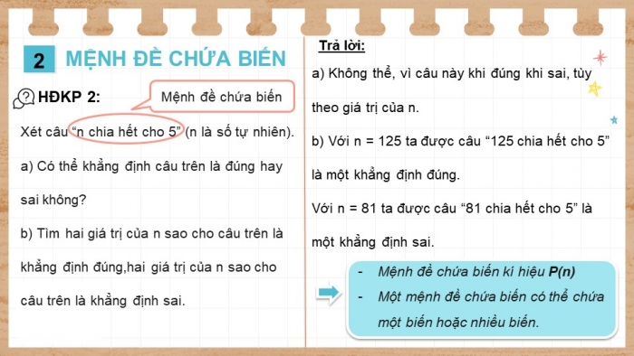 Giáo án và PPT đồng bộ Toán 10 chân trời sáng tạo