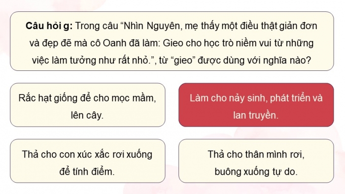 Giáo án điện tử Tiếng Việt 5 chân trời Bài Ôn tập giữa học kì I (Tiết 6 + 7)