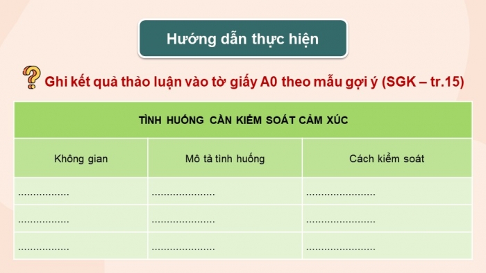 Giáo án điện tử Hoạt động trải nghiệm 5 chân trời bản 2 Chủ đề 1 Tuần 4