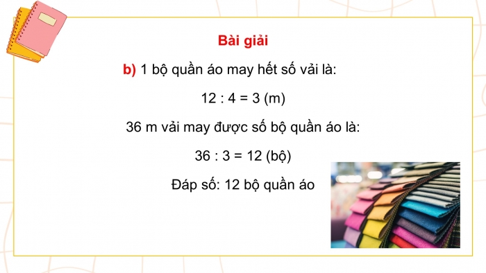 Giáo án điện tử Toán 5 cánh diều Bài 3: Ôn tập về giải toán