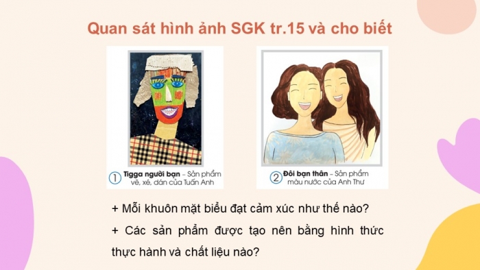 Giáo án điện tử Mĩ thuật 5 cánh diều Bài 3: Khuôn mặt vui vẻ