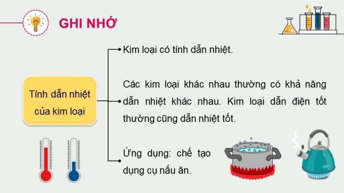 Giáo án điện tử KHTN 9 cánh diều - Phân môn Hoá học Bài 15: Tính chất chung của kim loại