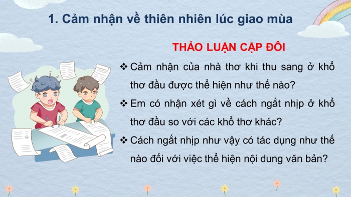 Giáo án và PPT đồng bộ Ngữ văn 7 chân trời sáng tạo