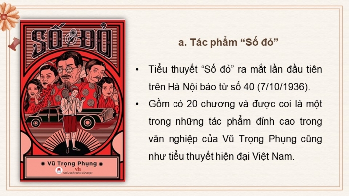 Giáo án điện tử Ngữ văn 12 kết nối Bài 1: Xuân Tóc Đỏ cứu quốc (Trích Số đỏ – Vũ Trọng Phụng)