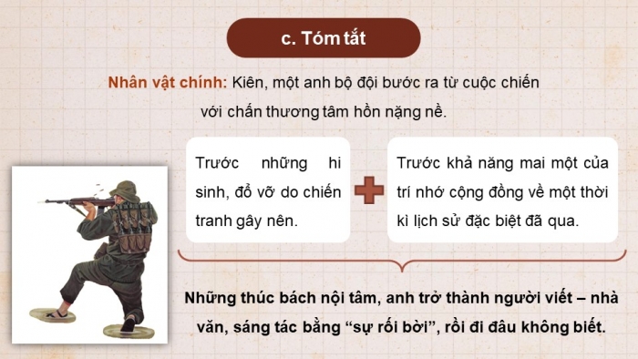 Giáo án điện tử Ngữ văn 12 kết nối Bài 1: Nỗi buồn chiến tranh (Trích – Bảo Ninh)