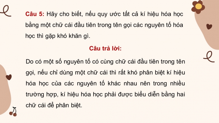 Giáo án và PPT đồng bộ Hoá học 7 chân trời sáng tạo