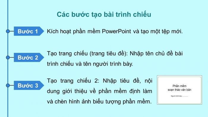 Giáo án điện tử Tin học 5 cánh diều Chủ đề A Bài 2: Thực hành tạo sản phẩm số