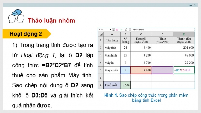 Giáo án và PPT đồng bộ Tin học 8 cánh diều