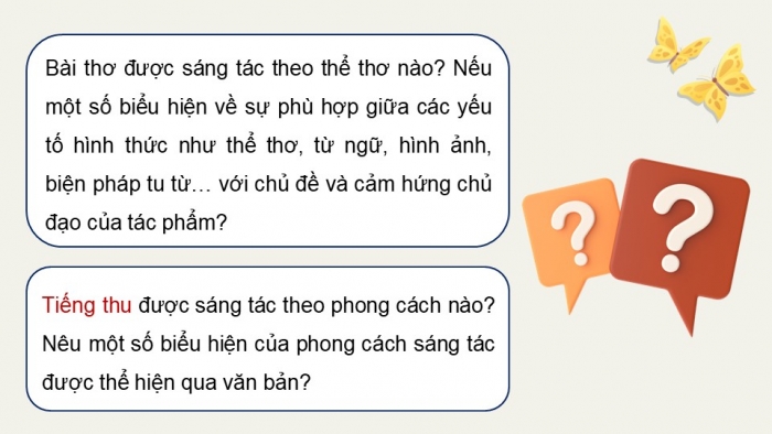 Giáo án điện tử Ngữ văn 12 chân trời Bài 1: Tiếng thu (Lưu Trọng Lư)