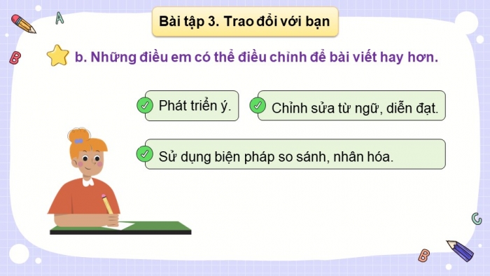 Giáo án điện tử Tiếng Việt 5 chân trời Bài 2: Trả bài văn tả phong cảnh (Bài viết số 1)