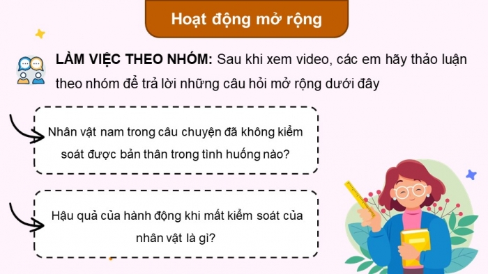 Giáo án điện tử Hoạt động trải nghiệm 5 chân trời bản 2 Chủ đề 1 Tuần 3