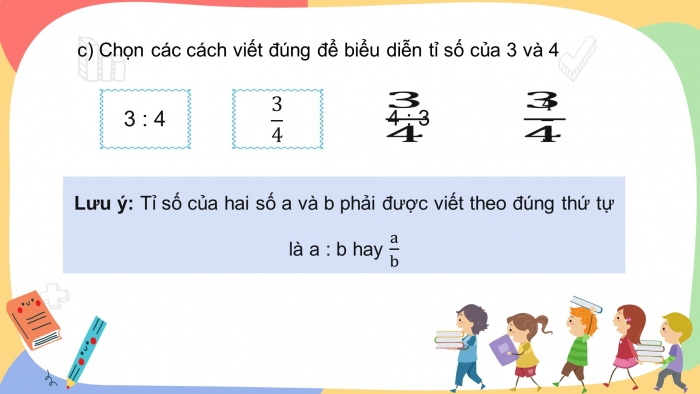 Giáo án điện tử Toán 5 cánh diều Bài 6: Giới thiệu về tỉ số