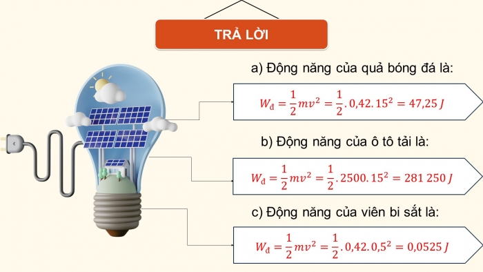 Giáo án điện tử KHTN 9 chân trời - Phân môn Vật lí Bài 2: Cơ năng