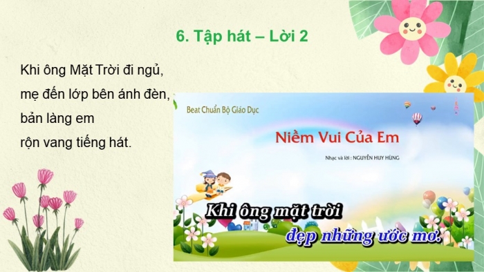 Giáo án và PPT đồng bộ Âm nhạc 5 cánh diều