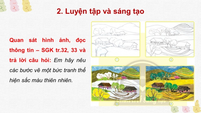 Giáo án và PPT đồng bộ Mĩ thuật 7 chân trời sáng tạo Bản 2