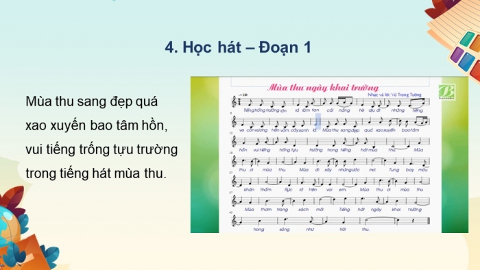 Giáo án và PPT đồng bộ Âm nhạc 9 chân trời sáng tạo