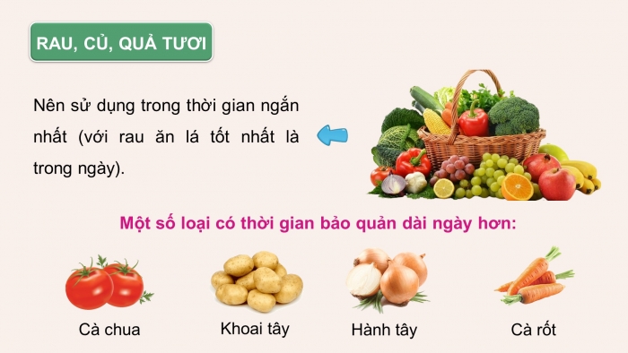 Giáo án và PPT đồng bộ Công nghệ 9 Chế biến thực phẩm Cánh diều