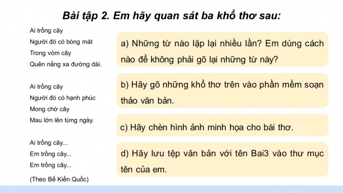 Giáo án và PPT đồng bộ Tin học 4 kết nối tri thức