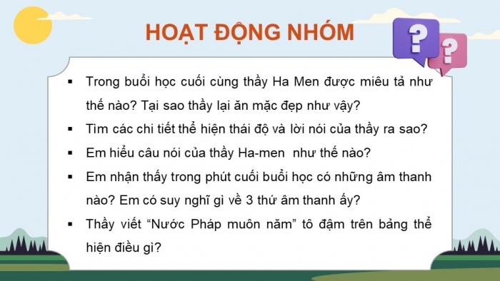 Giáo án và PPT đồng bộ Ngữ văn 7 cánh diều