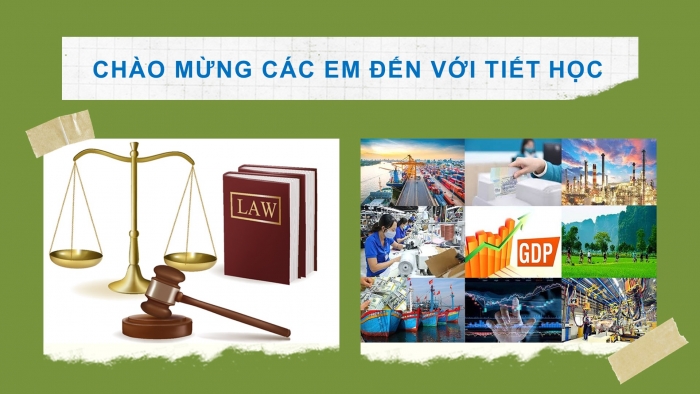 Giáo án và PPT đồng bộ Kinh tế pháp luật 10 cánh diều