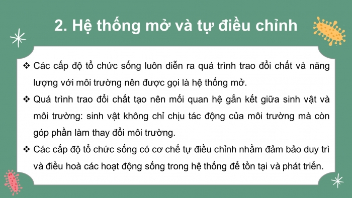 Giáo án và PPT đồng bộ Sinh học 10 chân trời sáng tạo