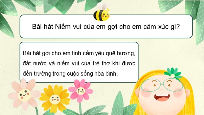 Giáo án và PPT đồng bộ Âm nhạc 5 cánh diều