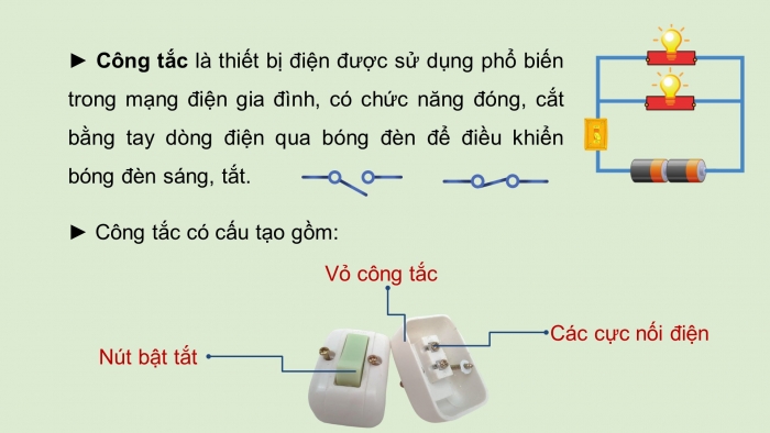 Giáo án và PPT đồng bộ Công nghệ 9 Lắp đặt mạng điện trong nhà Chân trời sáng tạo