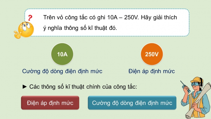 Giáo án và PPT đồng bộ Công nghệ 9 Lắp đặt mạng điện trong nhà Chân trời sáng tạo