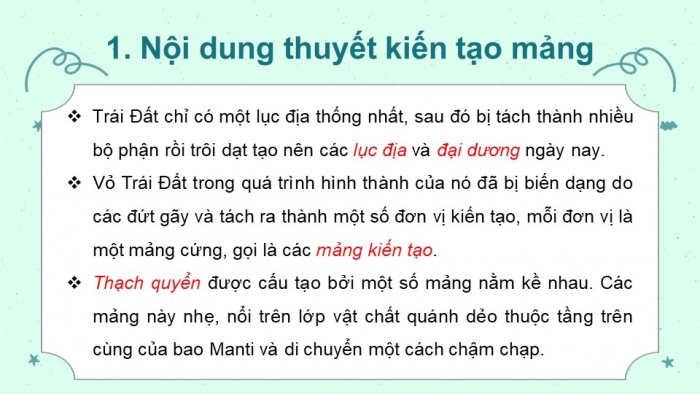 Giáo án và PPT đồng bộ Địa lí 10 kết nối tri thức