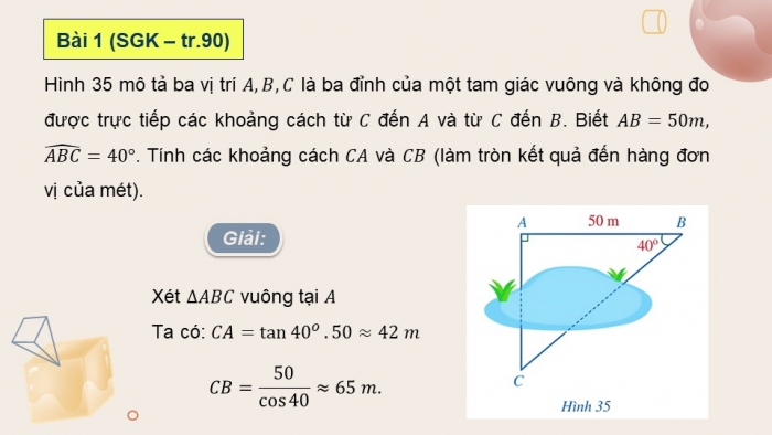 Giáo án và PPT đồng bộ Toán 9 cánh diều