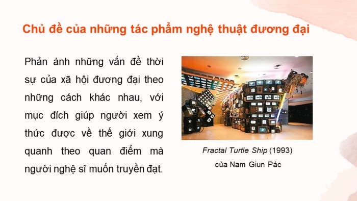 Giáo án và PPT đồng bộ Mĩ thuật 9 kết nối tri thức