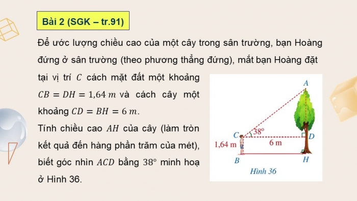 Giáo án và PPT đồng bộ Toán 9 cánh diều