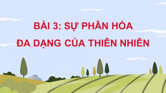 Giáo án điện tử Địa lí 12 kết nối Bài 3: Sự phân hoá đa dạng của thiên nhiên (bổ sung)