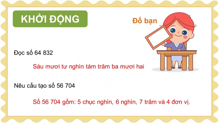 Giáo án điện tử Toán 5 kết nối Bài 1: Ôn tập số tự nhiên