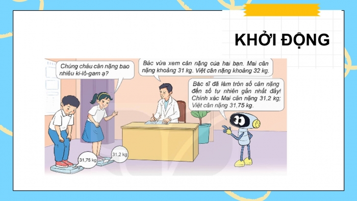 Giáo án điện tử Toán 5 kết nối Bài 13: Làm tròn số thập phân