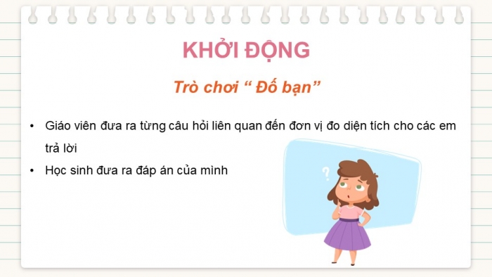 Giáo án điện tử Toán 5 cánh diều Bài 22: Ki-lô-mét vuông