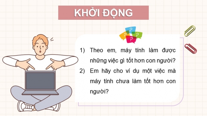 Giáo án điện tử Tin học ứng dụng 12 cánh diều Bài 1: Giới thiệu về Trí tuệ nhân tạo