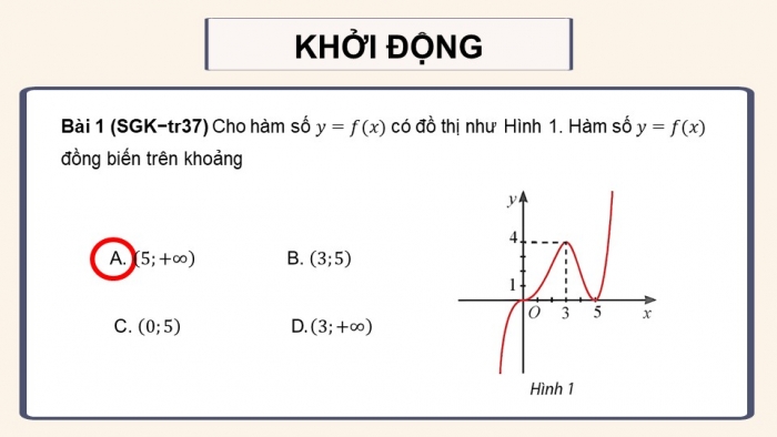 Giáo án điện tử Toán 12 chân trời Bài tập cuối chương I