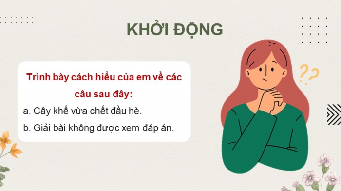 Giáo án điện tử Ngữ văn 12 kết nối Bài 3: Lỗi logic, lỗi câu mơ hồ và cách sửa