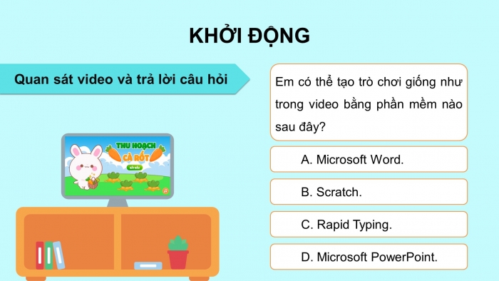 Giáo án điện tử Tin học 5 cánh diều Chủ đề A Bài 2: Thực hành tạo sản phẩm số