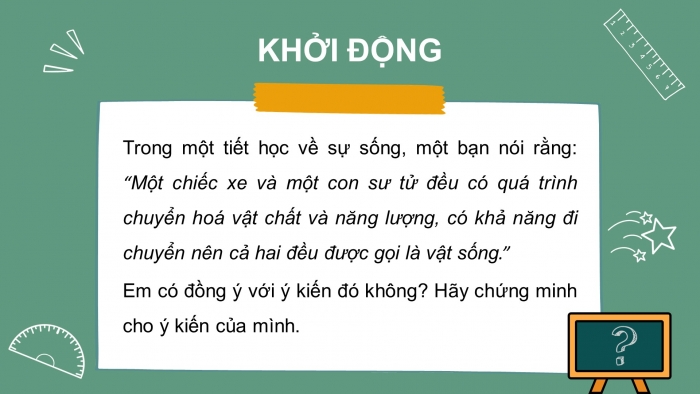 Giáo án và PPT đồng bộ Sinh học 10 chân trời sáng tạo